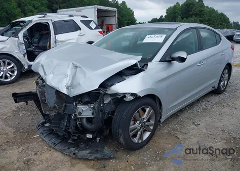 2018 Hyundai Elantra Value Edition из США, поврежденный, VIN 5NPD84LF7JH340123